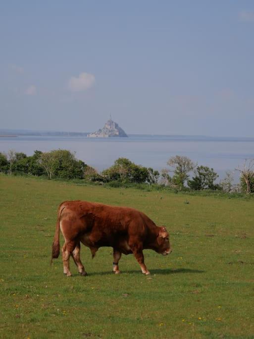 Gite La Mer, A La Campagne En Normandie, Proche Du Mont St Michel Lolif ภายนอก รูปภาพ